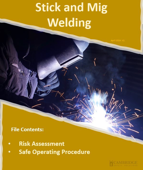 Welding Stick and Mig Risk assesment